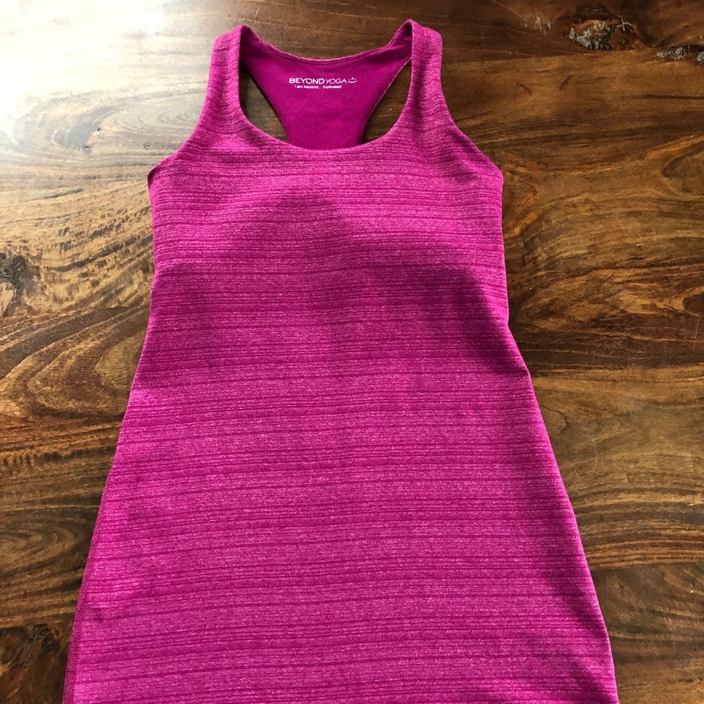 Beyond Yoga $75 Racerback tank w/ shelf bra